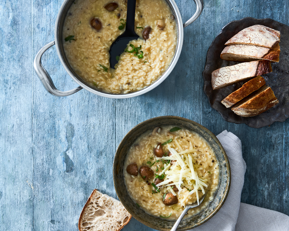 Recept på risotto med svamp – krämig och smakrik klassiker