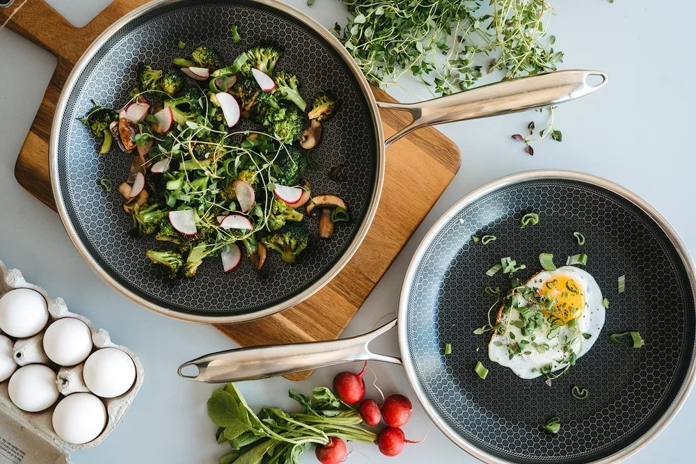 Så tar du bäst hand om din ONYX Cookware non-stick-hybridstekpanna