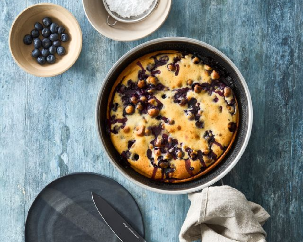 Clafoutis med blåbär