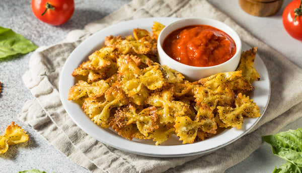 TikTok pasta chips i en airfryer från ONYX Cookware