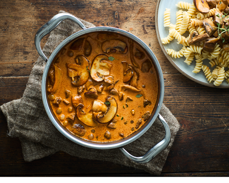 Stroganoff med svamp