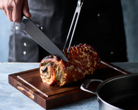 Recept på porchetta med citron och örter