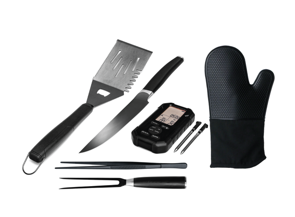 KOMPLETT BBQ KIT - KÖTTERMOMETER