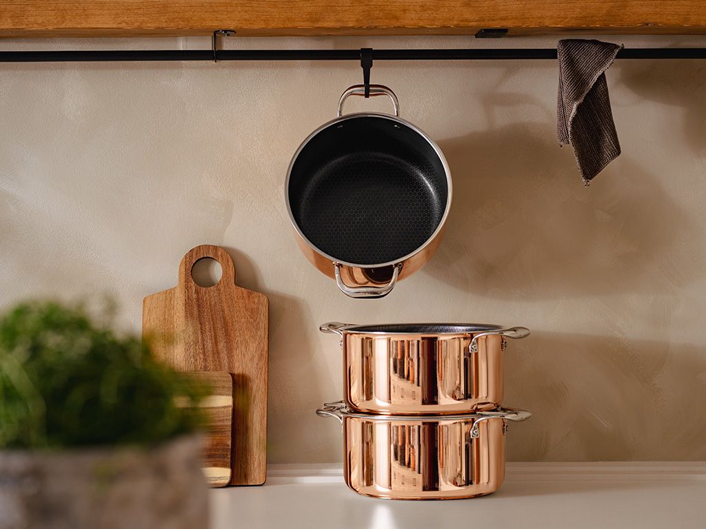 KOPPAR HYBRID NON-STICK GRYTA 24 CM - 2