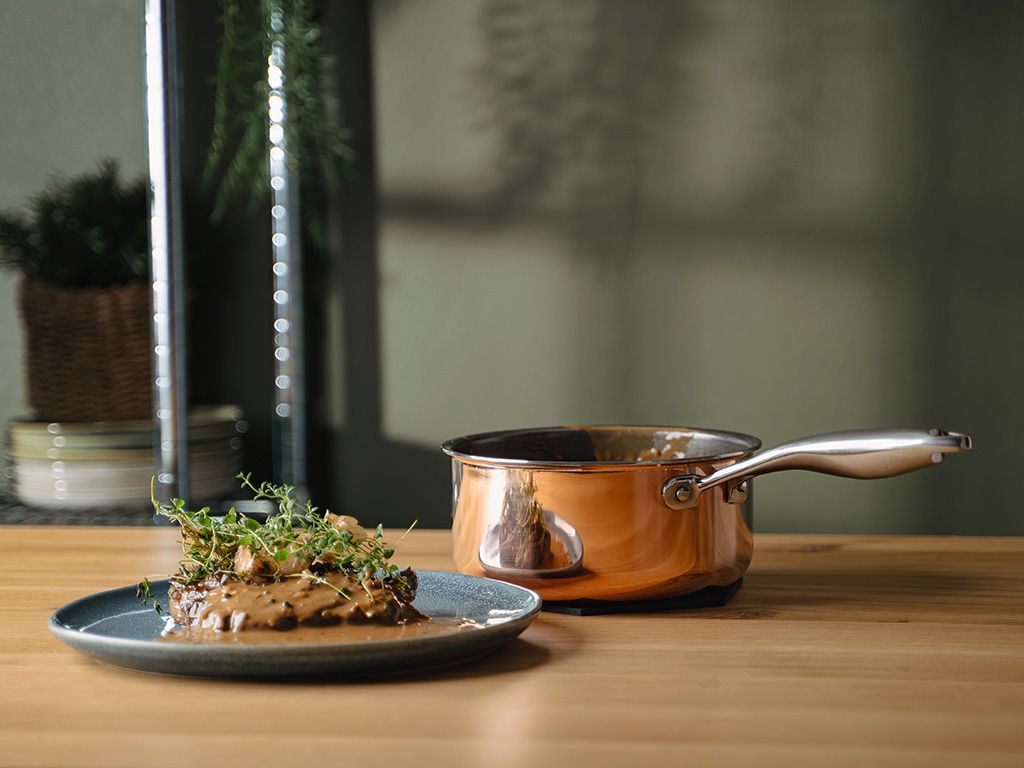 KOPPAR HYBRID NON-STICK SÅSKASTRULL 18 CM - 3