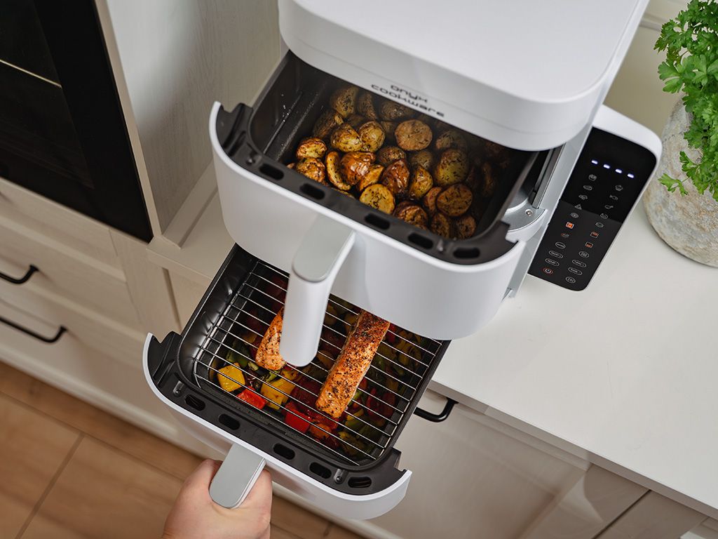 AIRFRYER - DUAL STACK 12L - VIT - 4