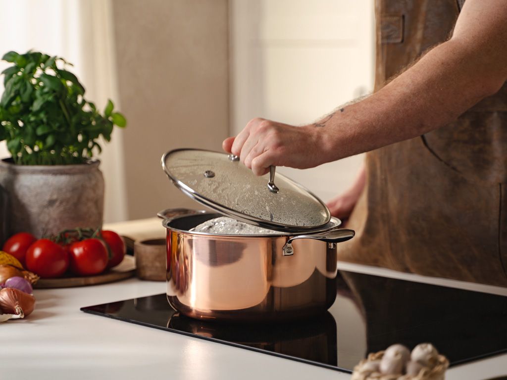 KOPPAR HYBRID NON-STICK GRYTA 24 CM - 5