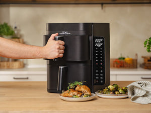 AIRFRYER - DUAL STACK 12L - SVART - 7