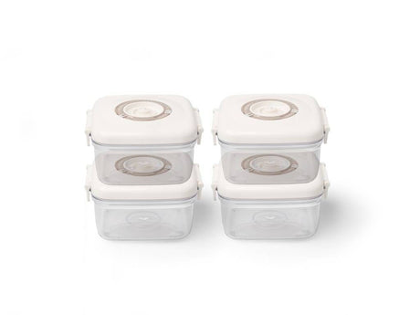 Vakuumförvaringsbehållare 1400ML Set - 4-st - 1