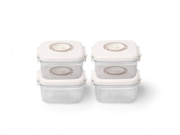 Vakuumförvaringsbehållare 1400ml set - 4-st