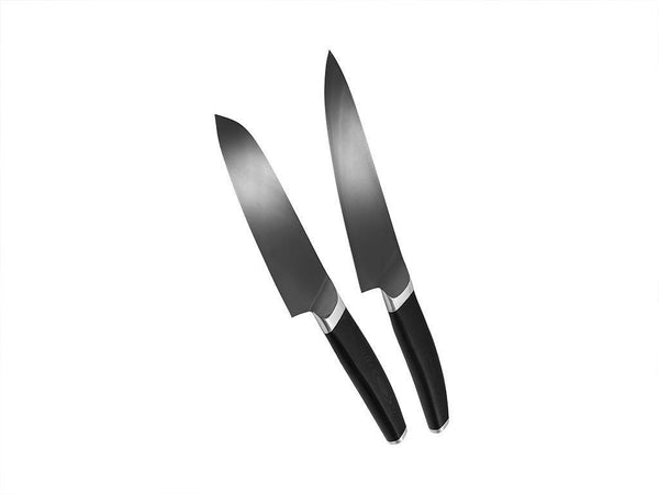Onyx Cookware 2-delar kock-santoku knivset från Onyx Cookware