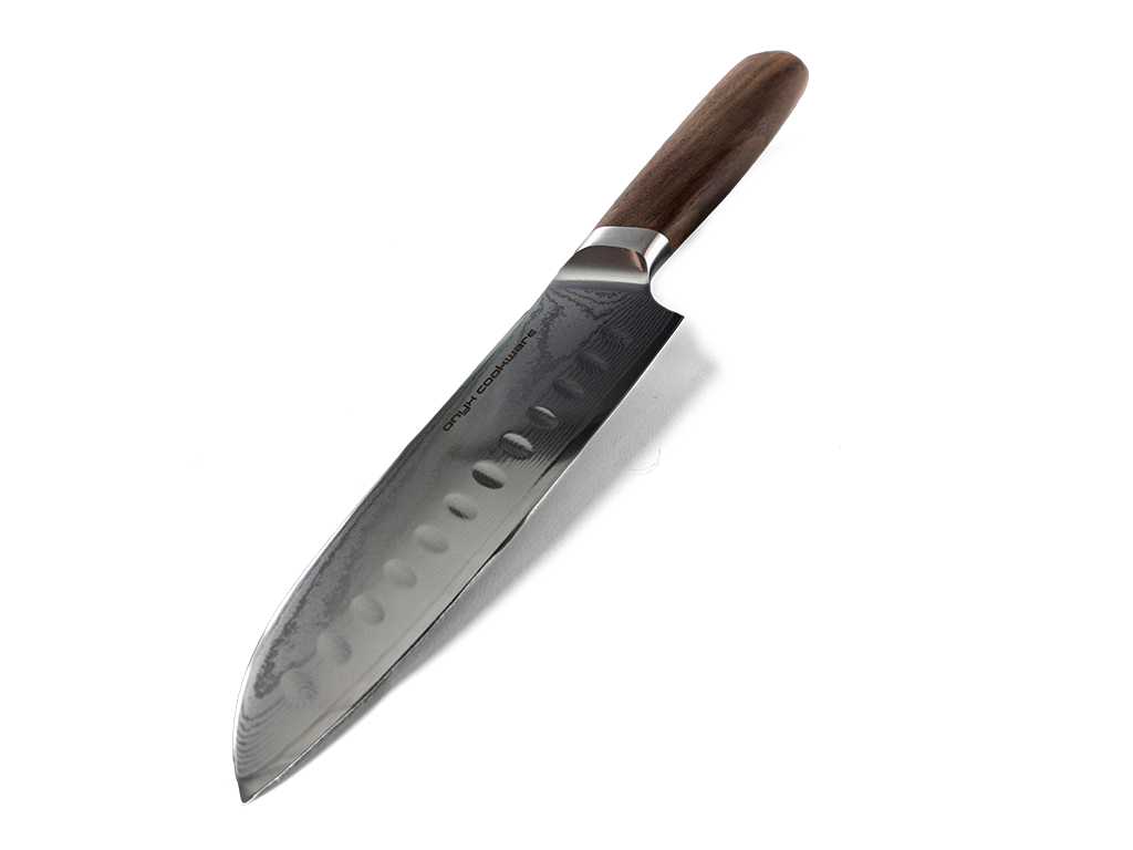 Damaskus santokukniv 18cm