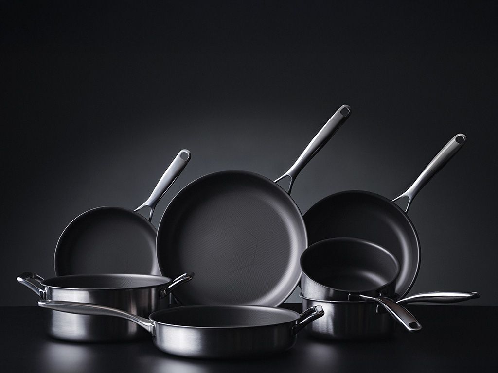 ZERO – NATURLIGT NON-STICK GRYTSET – 5 DELAR - 7