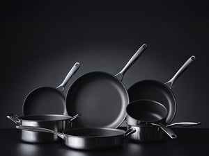 ZERO – NATURLIGT NON-STICK GRYTSET – 5 DELAR - 7