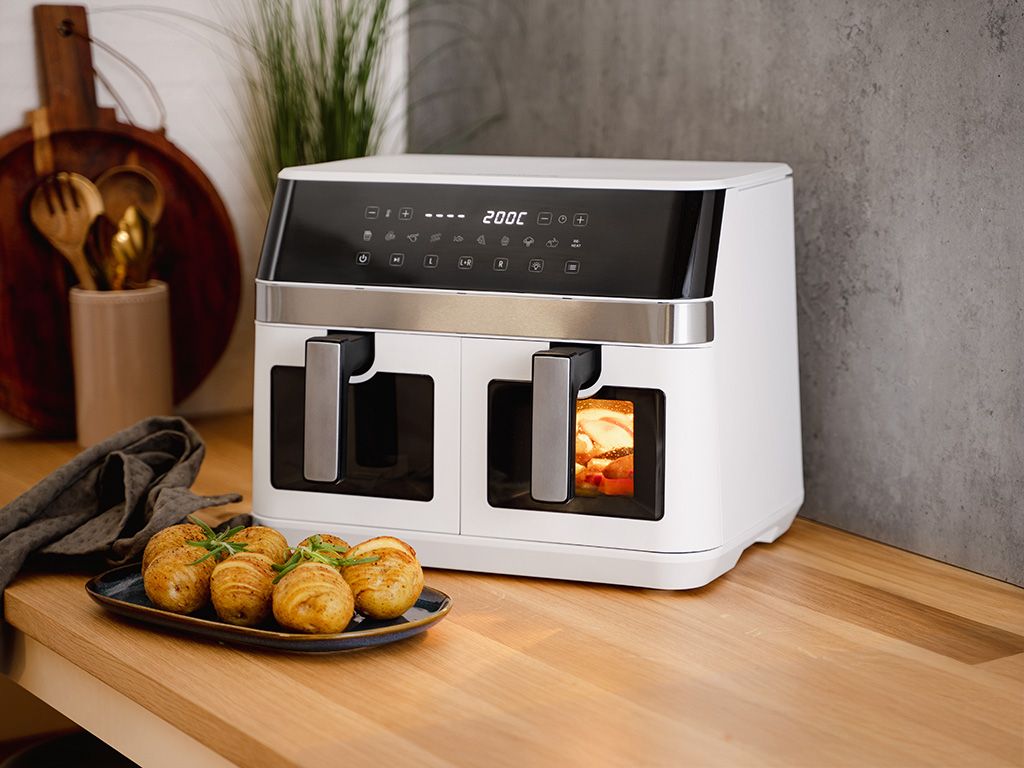 AIRFRYER – DUAL – KOMPLETT SET - 9