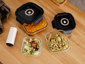 VAKUUM GLASBEHÅLLARE MIX SET – 6 ST - 5