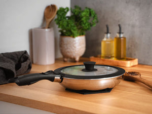 BLANDAD STEKPANNA MED AVTAGBART HANDTAG – 2-DELAT WOKSET - 7