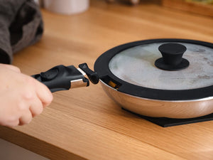 BLANDAD STEKPANNA MED AVTAGBART HANDTAG – 2-DELAT WOKSET - 3