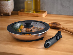 BLANDAD STEKPANNA MED AVTAGBART HANDTAG – 2-DELAT WOKSET - 6