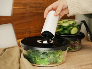 RUNDT VAKUUMGLASBEHÅLLARE – 930ML - 2