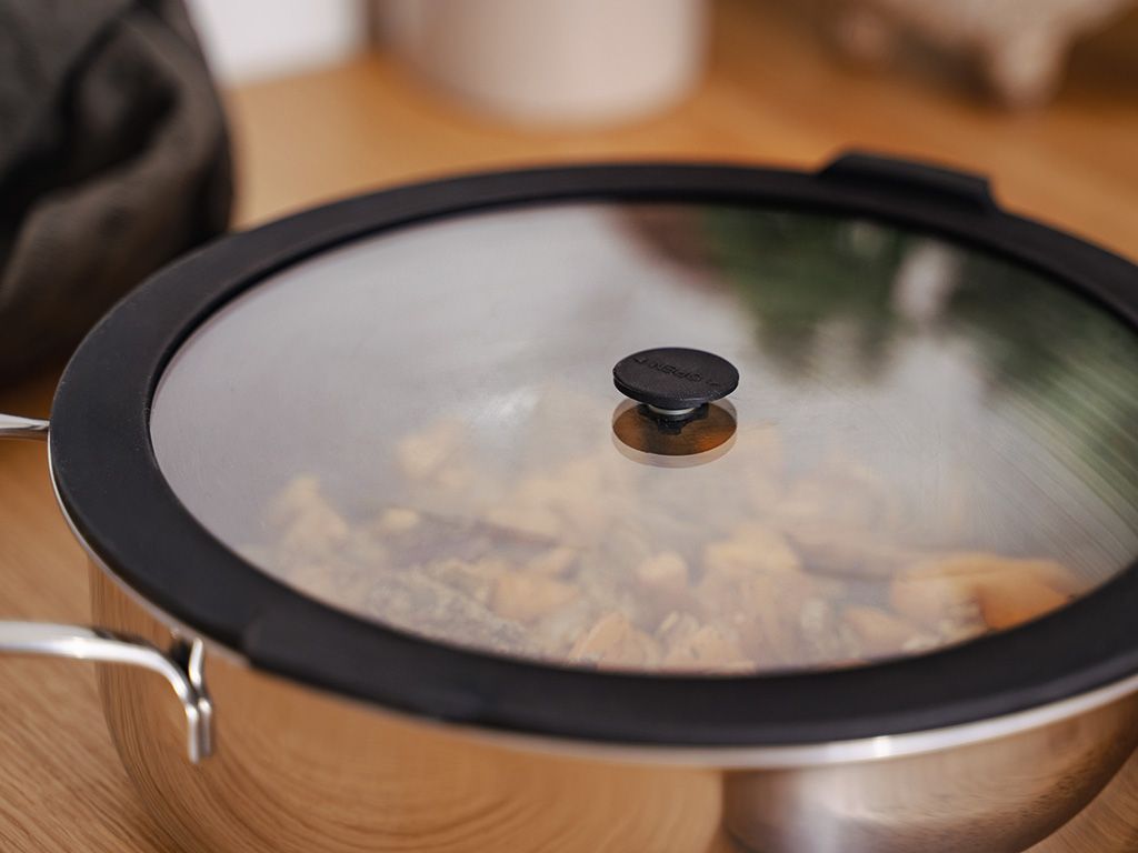 STORAGE GLASS LID – 18CM - 7