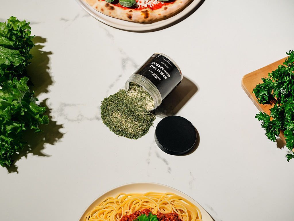 VITLÖKSSALT MED PERSILJA - 4