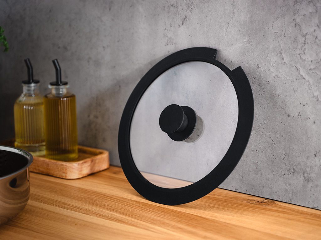 HANDLELESS GLASS LID – 5PC - 2