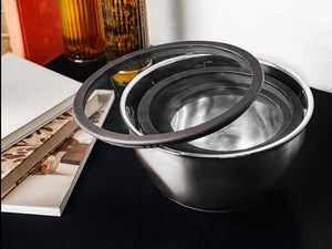 ROSTFRITA STÅL RÖRNINGSSKÅL – 3000ML - 4