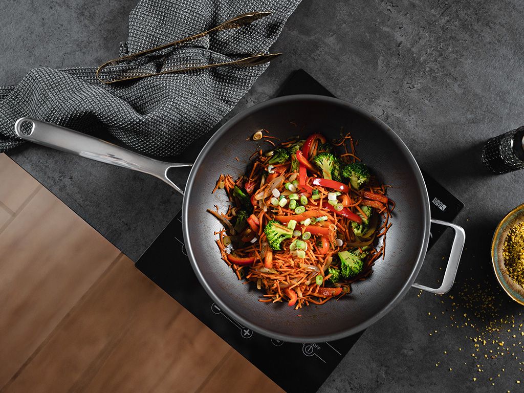 ZERO – NATURLIGT NON-STICK WOKPANNA 30 CM - 2