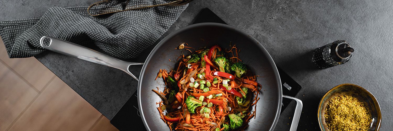 ZERO – NATURLIGT NON-STICK WOKPANNA 30 CM - 10