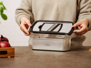 MULTIFUNKTIONELL GRÖNSAKSHACKARE