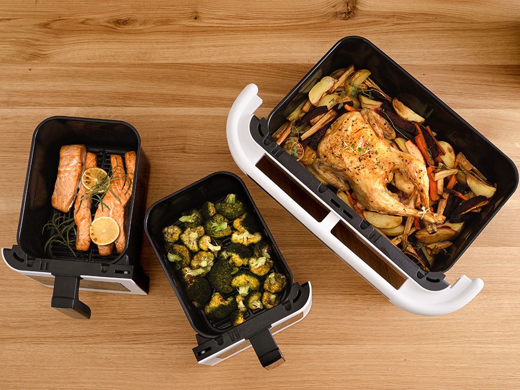 AIRFRYER – DUAL – KOMPLETT SET - 14