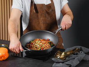 ZERO – NATURLIGT NON-STICK WOKPANNA 30 CM - 4