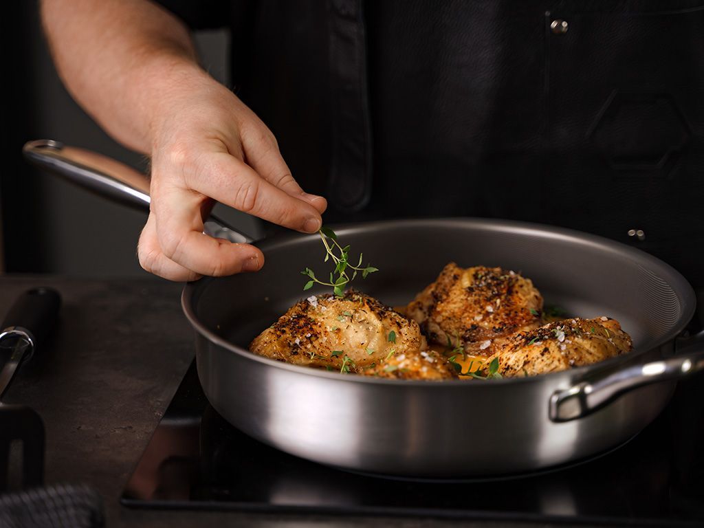 ZERO – NATURLIG NON-STICK SAUTÉPANNA 26CM - 3