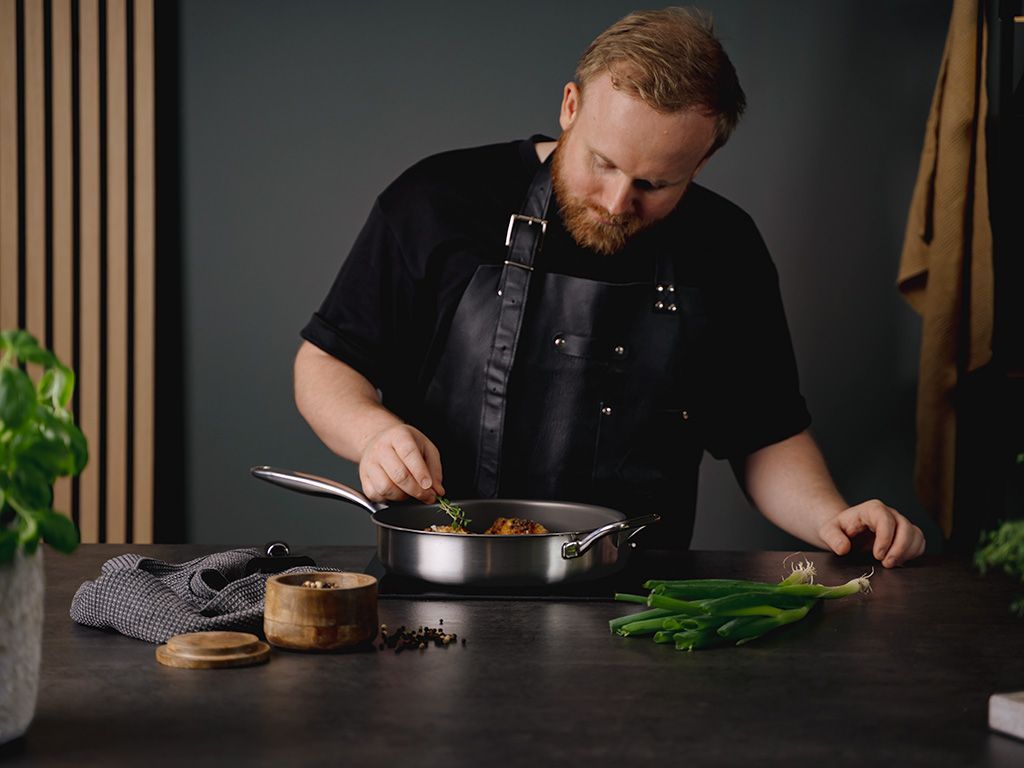 ZERO – NATURLIG NON-STICK SAUTÉPANNA 26CM - 3