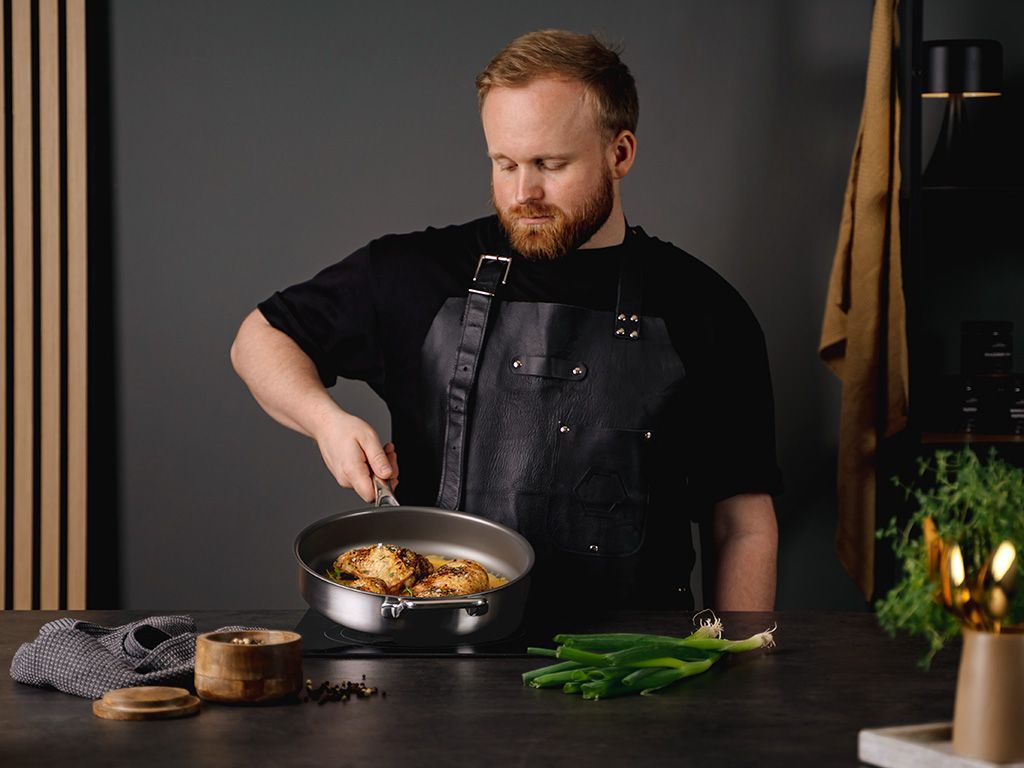 ZERO – NATURLIGT NON-STICK WOKSET – 2 DELAR