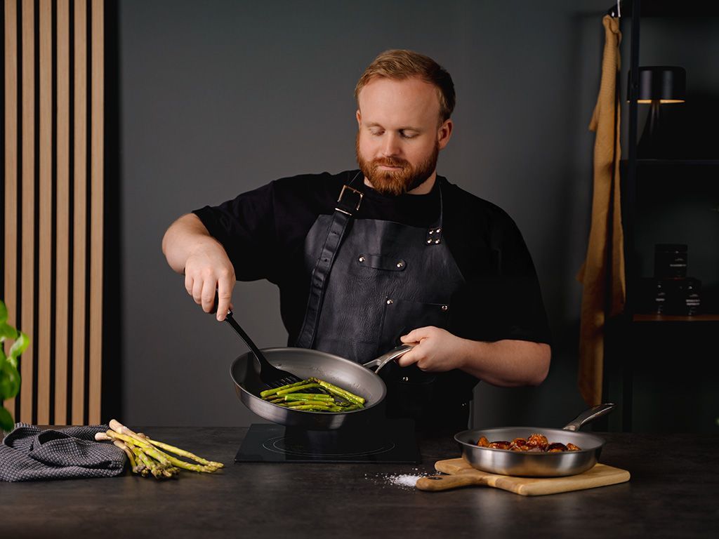 ZERO – NATURLIG NON-STICK STEKPANNESET - 3-DELAR