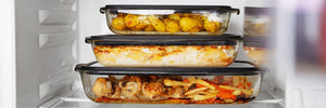 OVENPROOF GLASS DISHES SET - 10