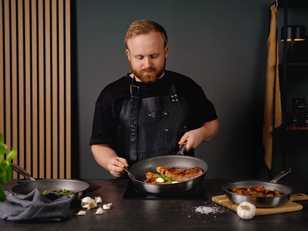 ZERO – NATURLIGT NON-STICK WOKSET – 2 DELAR - 6