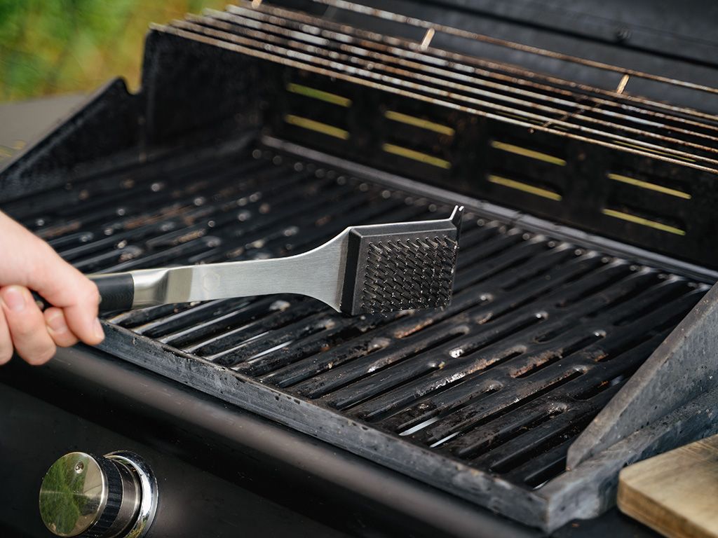 BBQ RENGÖRINGSBORSTE I ROSTFRITT STÅL - 4