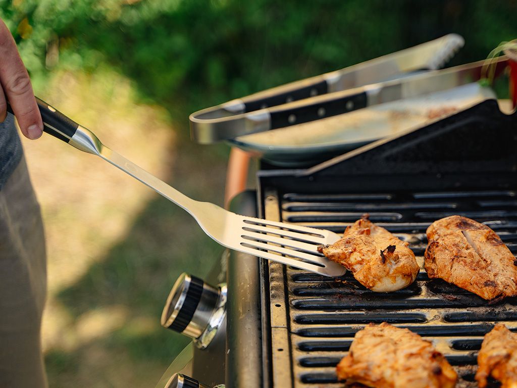 BBQ SPATEL I ROSTFRITT STÅL - 3