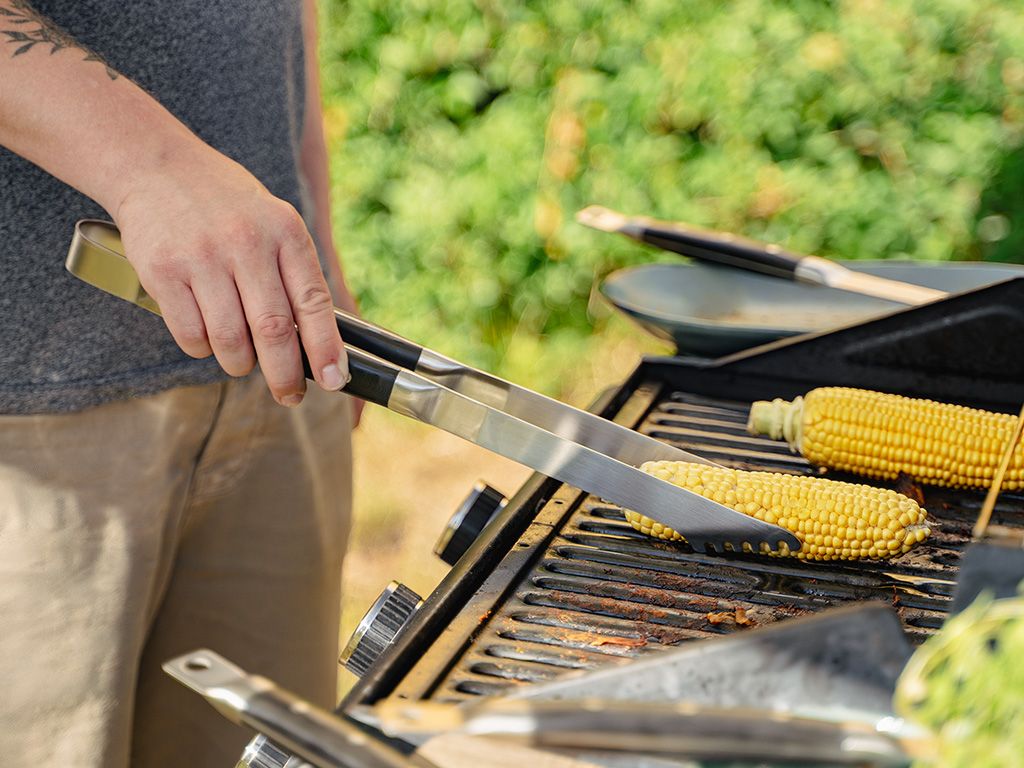 BBQ TÅNG I ROSTFRITT STÅL - 2