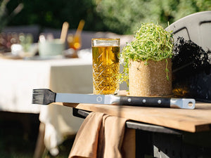 BBQ SILIKONBORSTE I ROSTFRITT STÅL - 2