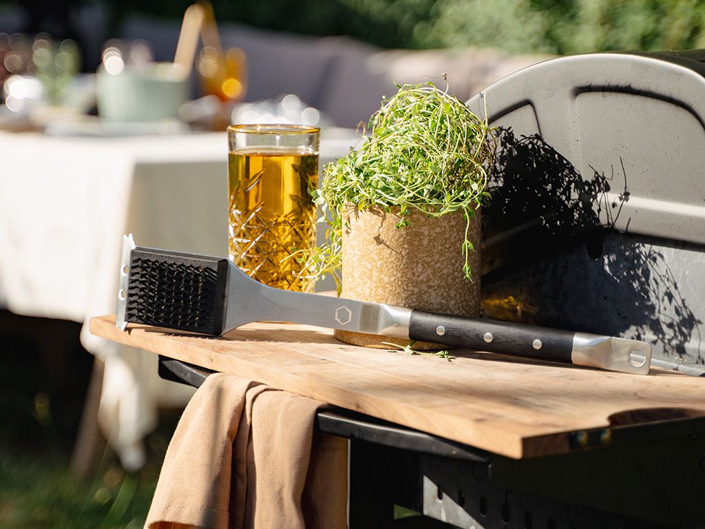 BBQ RENGÖRINGSBORSTE I ROSTFRITT STÅL - 2
