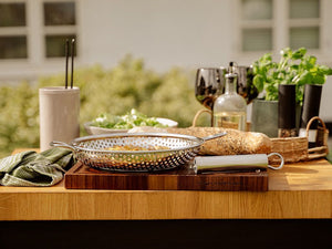 BBQ GRILLPANNA MED AVTAGBART HANDTAG 28 CM