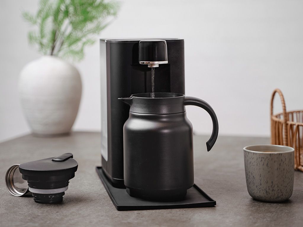 TERMOSKANNA I ROSTFRITT STÅL – 1L