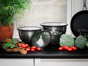 ROSTFRITA STÅL RÖRNINGSSKÅL – 3000ML - 6