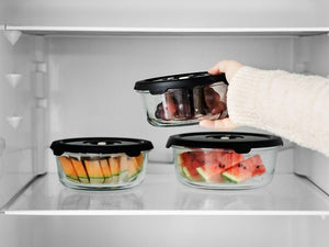 RUNDT VAKUUMGLASBEHÅLLARE – 930ML - 12