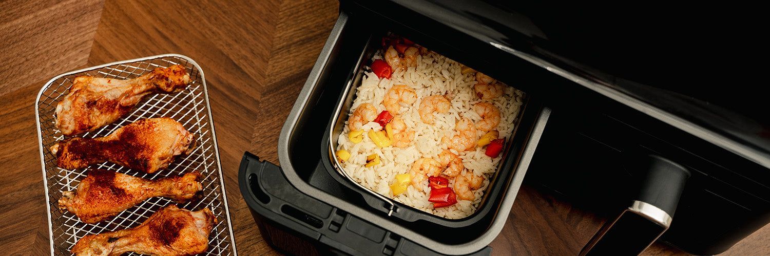 AIR FRYER BAKPAN – DUAL