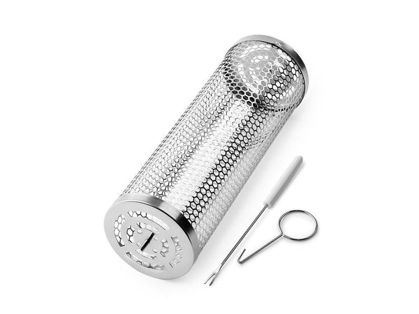 Stor grillkorg cylinder